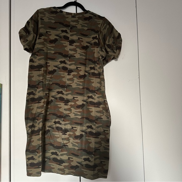 COPY - Anthropologie Velvet By Graham and Spencer | Fleece lined camo dress | s… - Picture 5 of 5